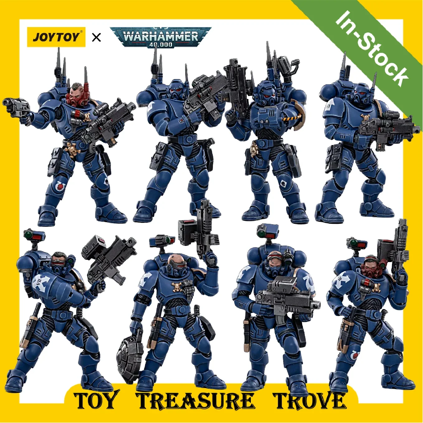 MERCHANDISING LICENCE Dark Source Trading - Joytoy Warhammer 40K Ultramarines Incursors 1/18 Figure (Net
