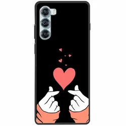 Sleek Black Silicone Protective Case with Soft Cover and Cute Design for Moto G200 5G (5)