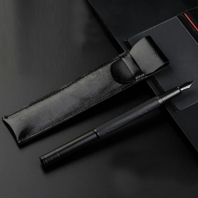 5 Db Pu Retro Puha Ceruza Szökőkút Ceruzák Kristály Toll Tok Tartó Bőr Levélpapír Tároló Táska Irodai Iskola Kellékek - Image 2