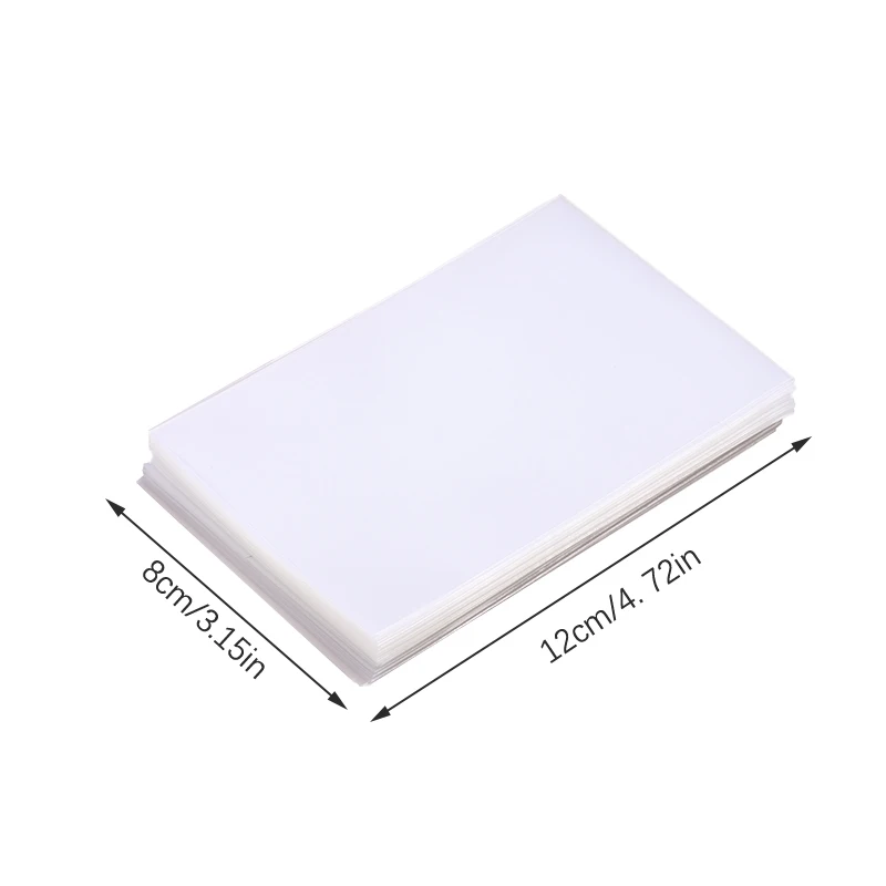 50Pcs Korea Card Sleeves Clear Acid Free-No CPP Hard 80x120mm Photocard Holographic Protector Film Album Binder card sleeve,card sleeves