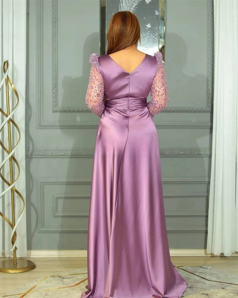 فساتين أنيقة للنساء فساتين للحفلات والزفاف فستان ح...