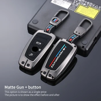 In Lega di zinco di Chiave Dell'automobile Della Copertura Della Cassa Borsette Protector per BMW F20 F30 G20 f31 F34 F10 G30 F11 X3 F25 X4 I3 M3 M4 1 3 5 Serie di Supporto