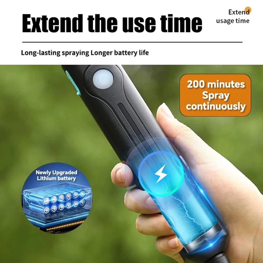 5L Shoulder Pesticide Sprayer Automatic Sprayer Bottle USB Rechargeable Garden Water Sprayer Lawn Sprinkler for Lawn Garden Weed