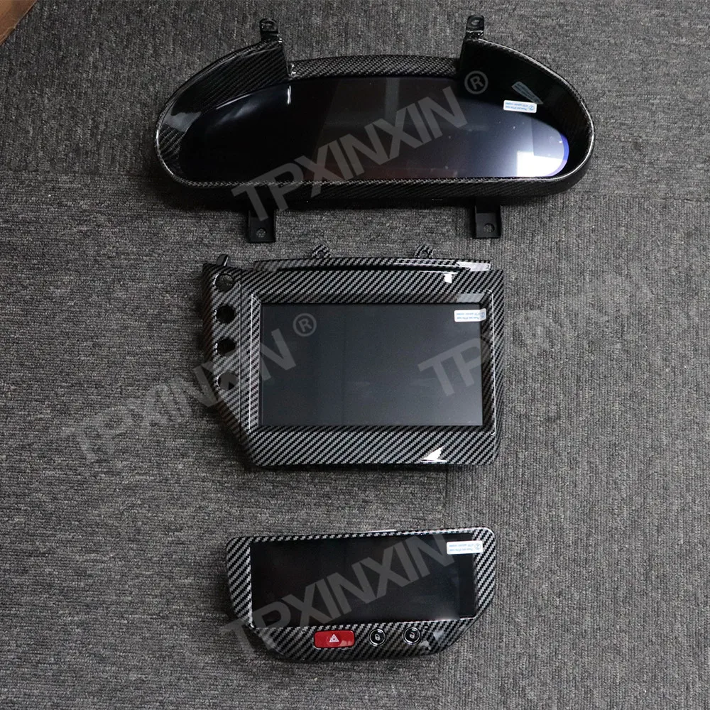 

Car Radio For Maserati GT 2007-2017 DVD Multimedia Video Player Stereo Auto GPS Navigation Carbon Fibre Three-Piece Carplay 5G