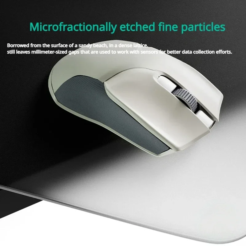 Echome Matte Glass Gaming Mouse Pad Fps Game Desk Mat Mouse Pad Antiderrapante Acessórios para Computador de Escritório - Imagem 4