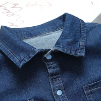 IENENS bébé barboteuses nouveau-né combinaisons vêtements Denim une pièce 0-18 mois garçon fille doux costumes enfants vêtements 3