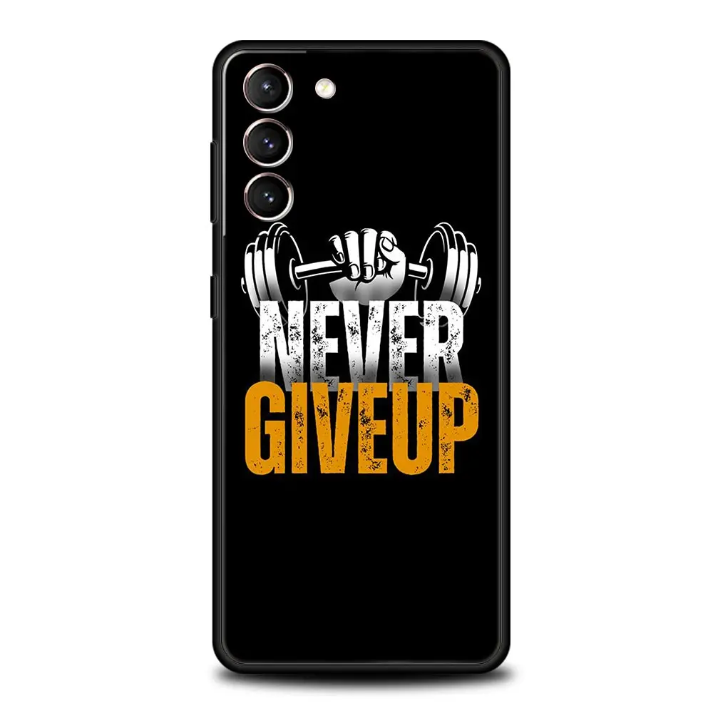 Gym Fitness Bodybuilding Soft Silicone Phone Case