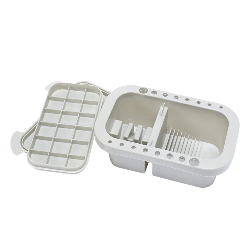 Paint Brush Cleaner Kit Brush Palette Paint Organizers And Storage Box for Acrylic Watercolor Multi-purpose paint organizer paintbrush cleaner
