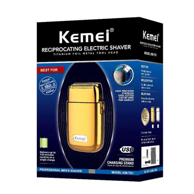 Electric Shaver Blades Replacement Foil and Cutter Blades Set For Kemei TX1/TX3