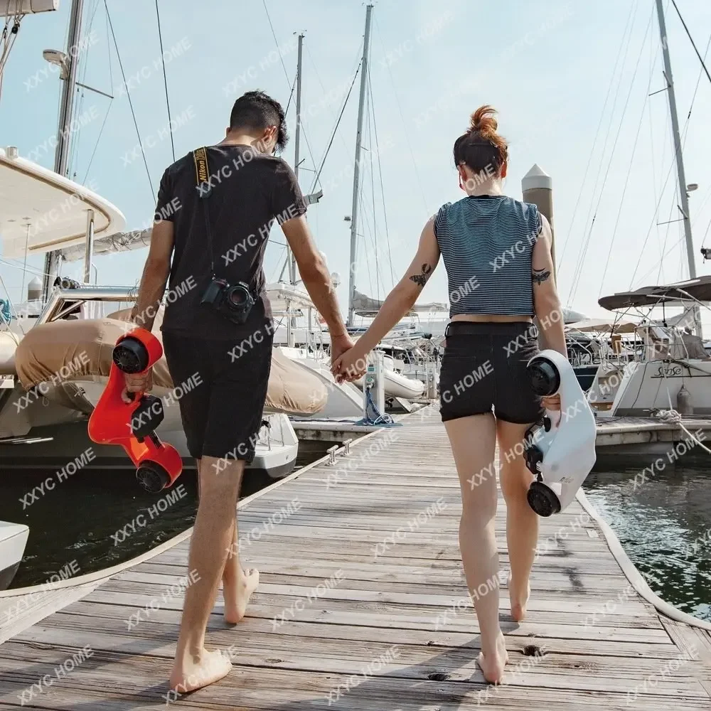 Underwater Booster Snorkeling Adult and Children Outdoor Swimming Electric Kickboard Propeller Diving