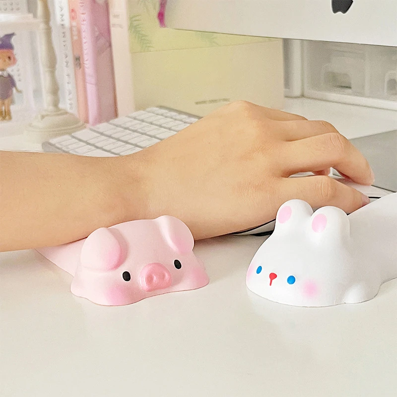 Cute Cartoon Dog Rabbit Mouse Pad Wrist Rests Office Supplies