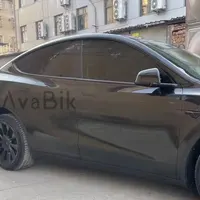 50cm x 1/2/3m Retail Gloss Black Vinyl Car Wrap Film PET Car Body Color Change Stickers DIY Styling Decal With Air Release 4