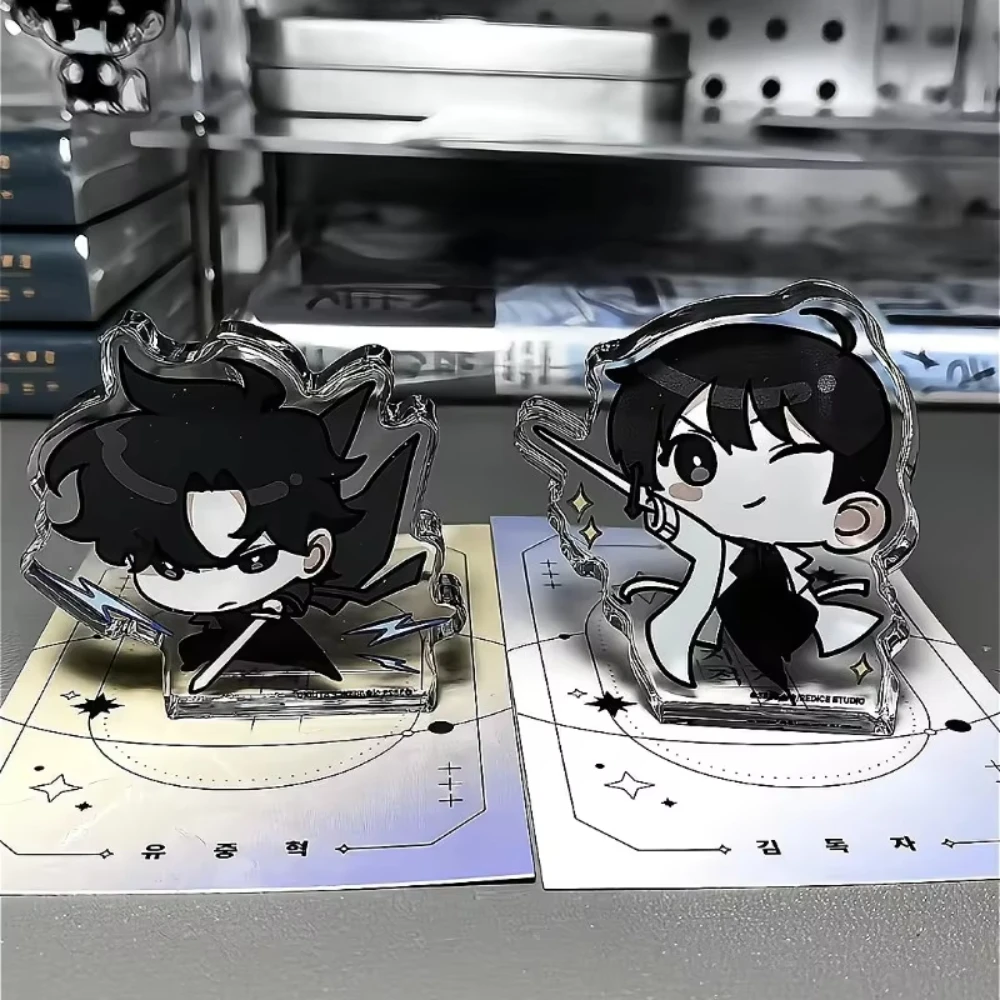 Mode Allwissige Reader Anime Platte Kim Dokja Desktop Dekoration Figuren Figuren Stand Modell Freunde Weihnachten Geschenk Spielzeug