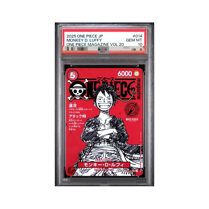 One Piece Magazine Vol.20 with Promo Card Luffy