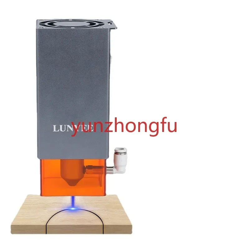 

24V 20W Optical Power 4 Diode Laser Head With Air Assist 455nm TTL Blue Light Module For DIY Cutting Engraving Tools
