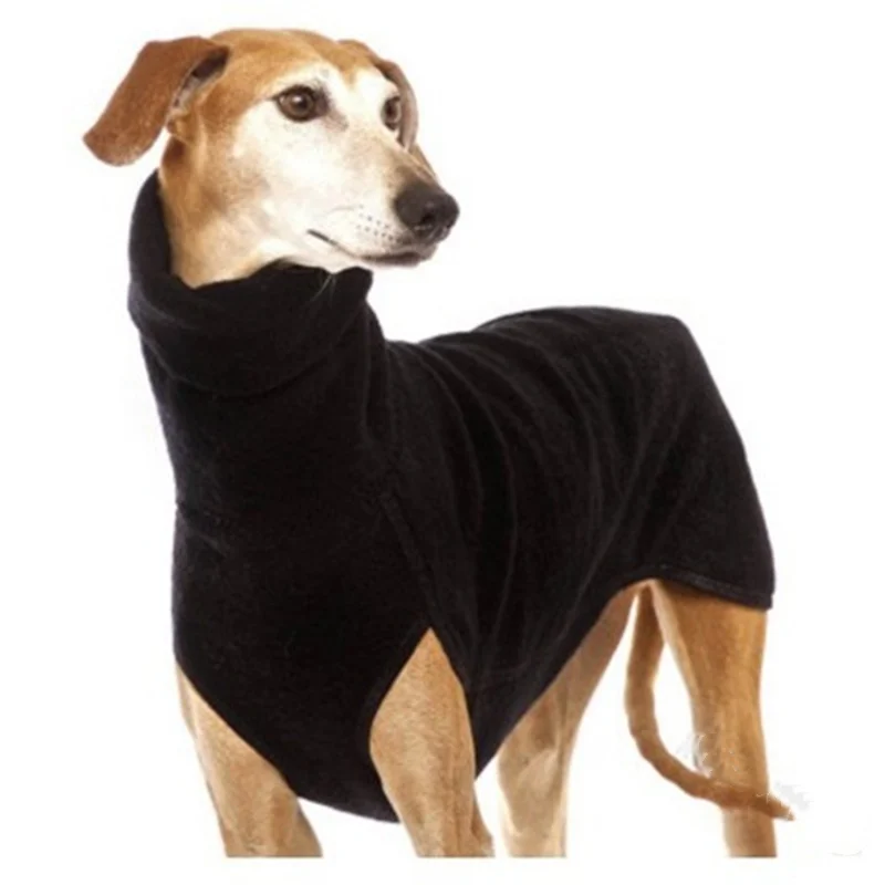 Jumper Sweater Medium Big Dog Great Dane Greyhound Pitbull Clothing Pets Clothes Coat Dog Pet Winter High Collar Jacket