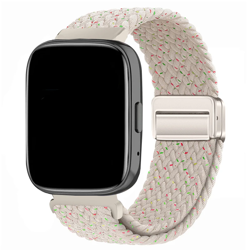 Braided Nylon Solo Loop Band with Magnetic Buckle