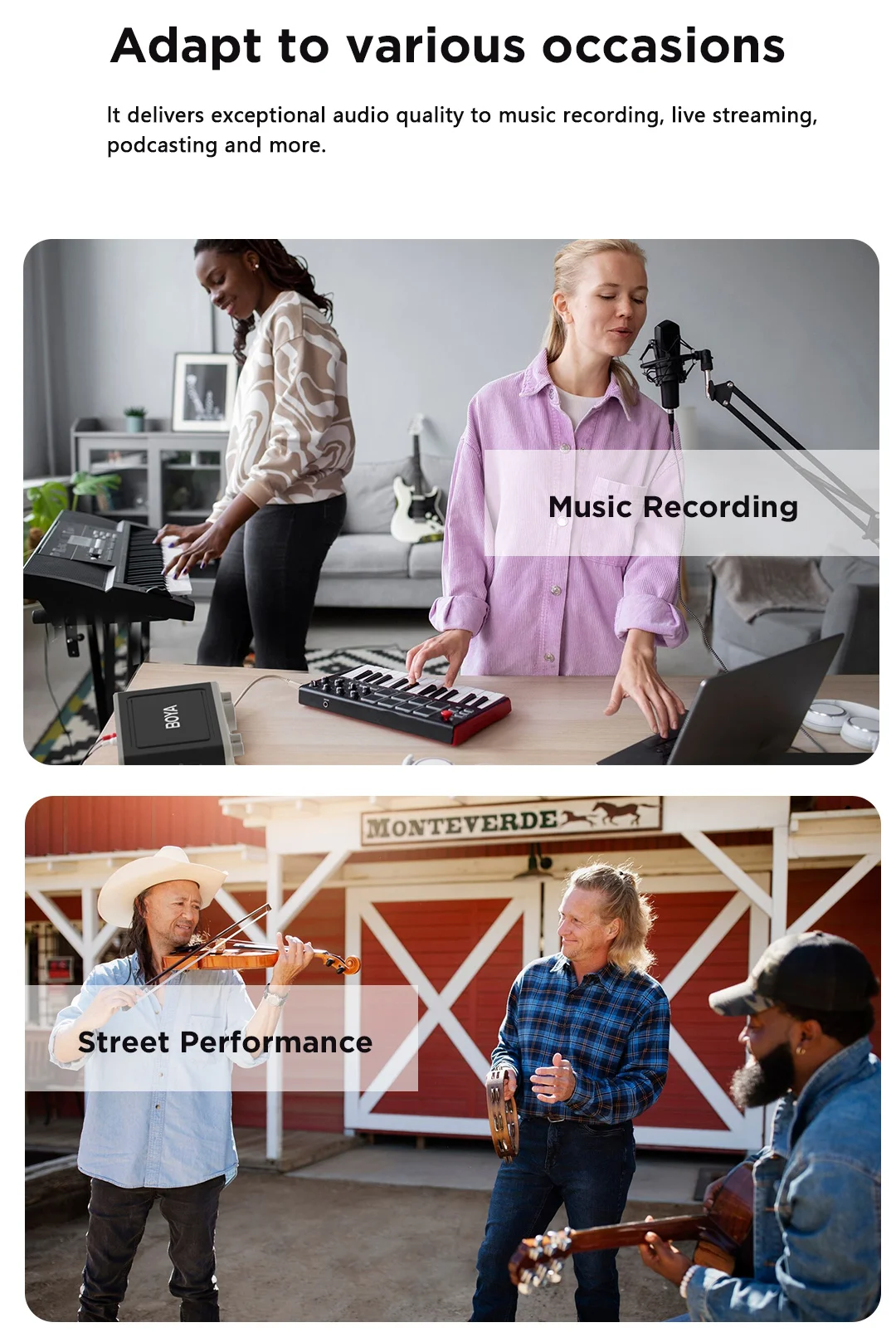 Boya BY-AM4 Dual-Channel Audio Interface Price in Bangladesh