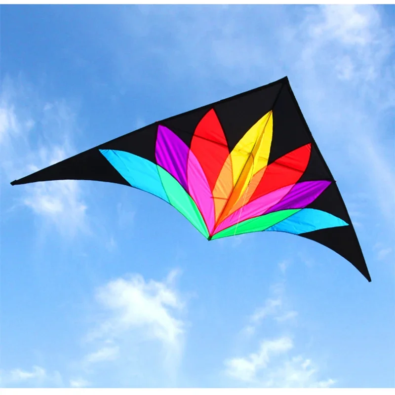 free shipping 2m large delta kite flying toys line kids kites ultra large kite professional kite inflatable toys big wind kite 4