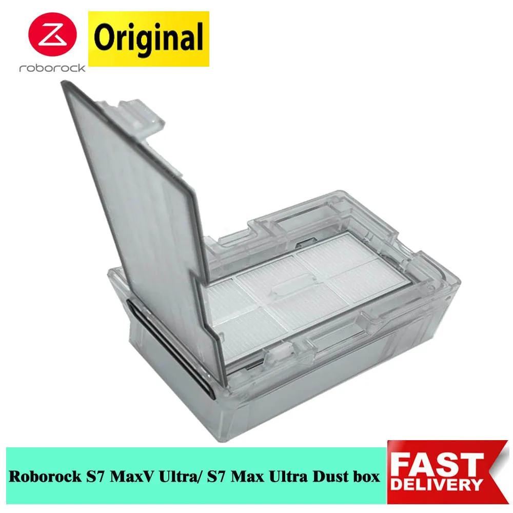 Originale Roborock S7 Maxv Ultra Dust Box Parti Di S7 Maxv Plus/S7 Max Ultra Auto-Stazione Vuota Pattumiera E Accessori Per Filtri