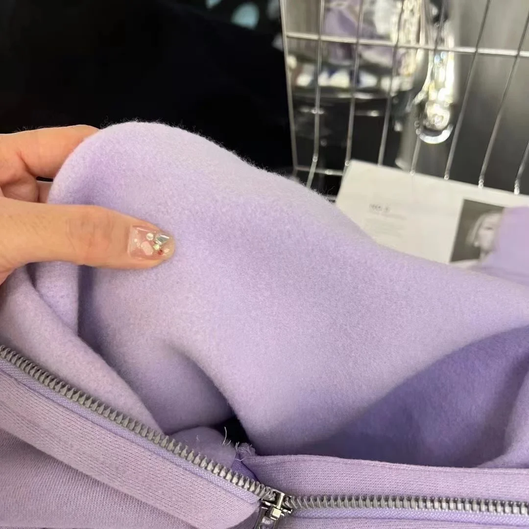 Lulu Scuba Women's Half Zipper High Collar Autumn And Ainter Long