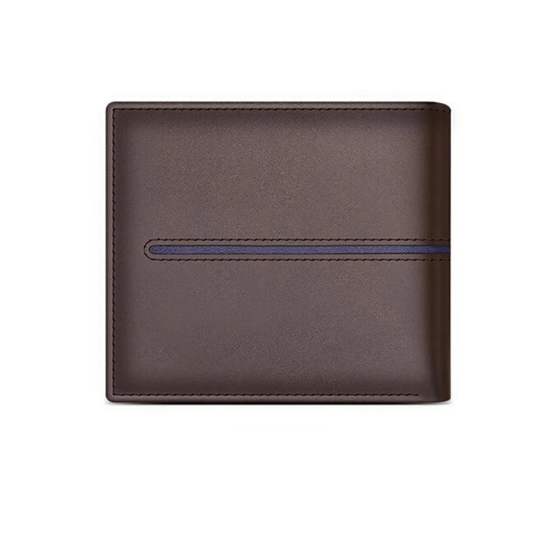 Men's RFID-Blocking Leather Wallet - Sleek Business Cardholder & Stylish Gift