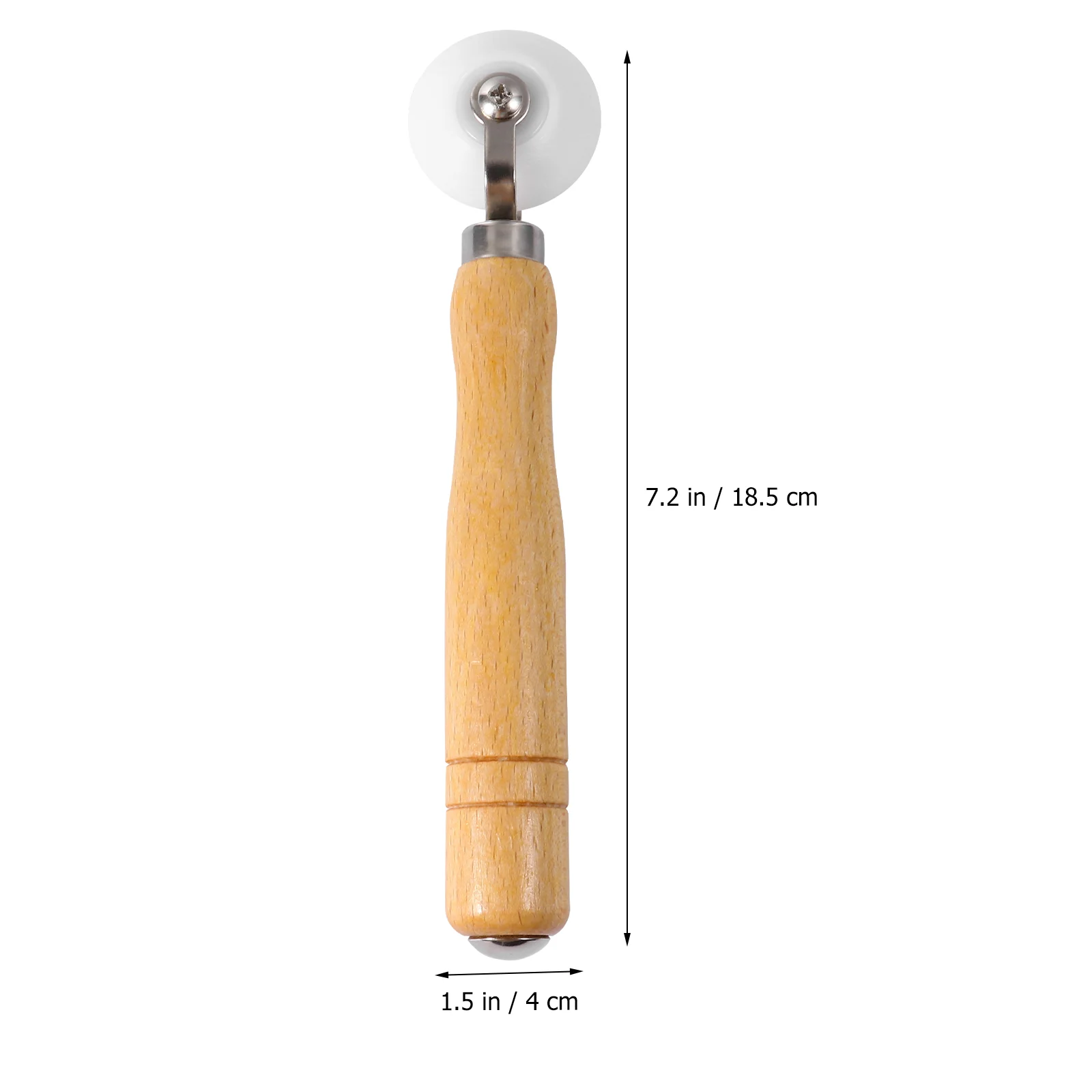 Rollers Pressure Wheel Wooden Handle Quilting Construction Tool Kit Seam White PM Wallpaper
