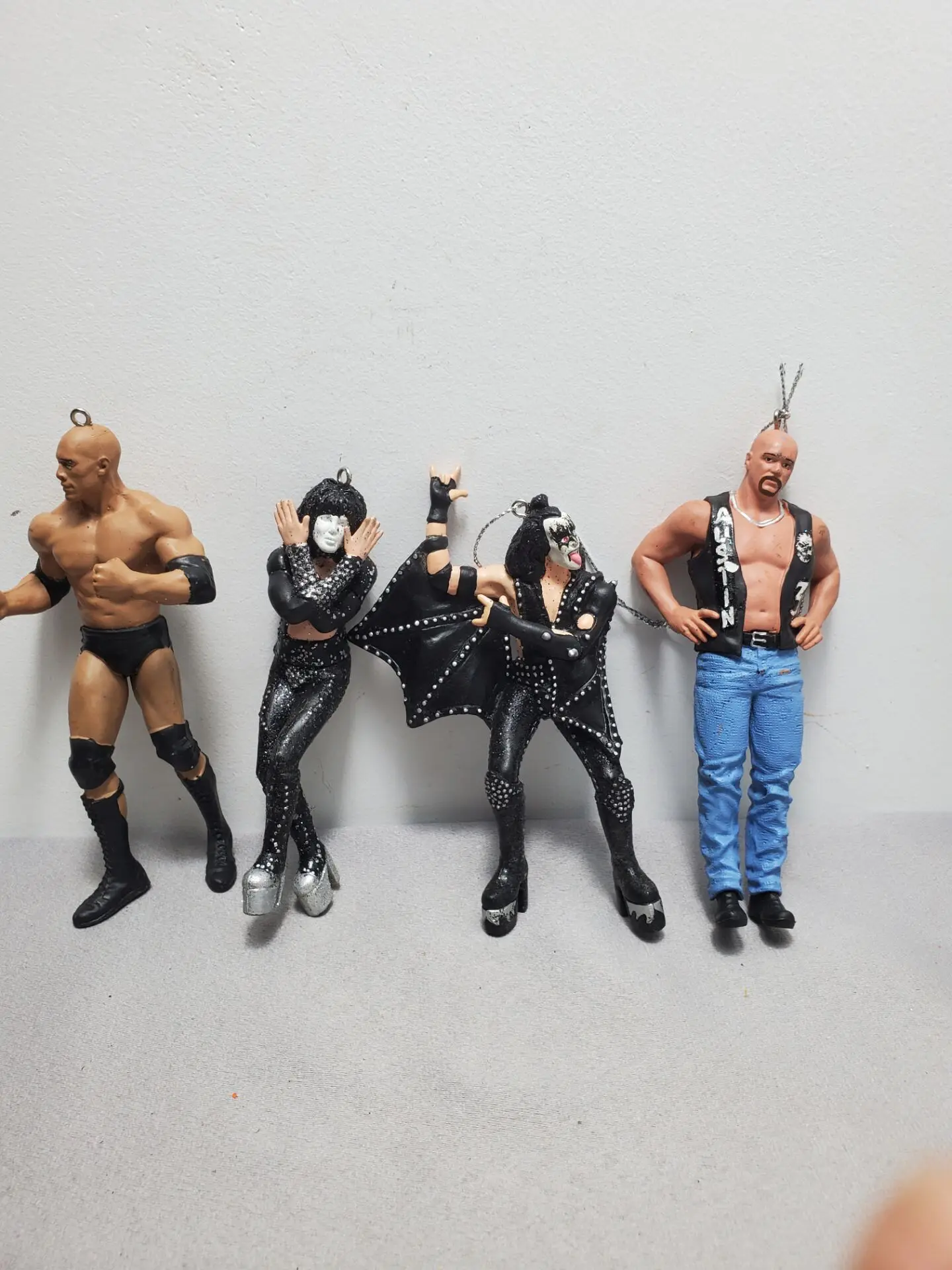 Consigli Di Rock Wrestler Action Figure Kiss Hard Rock Band Rock Heavy Metal Music Toy Collection Gift Boy Halloween Birthday