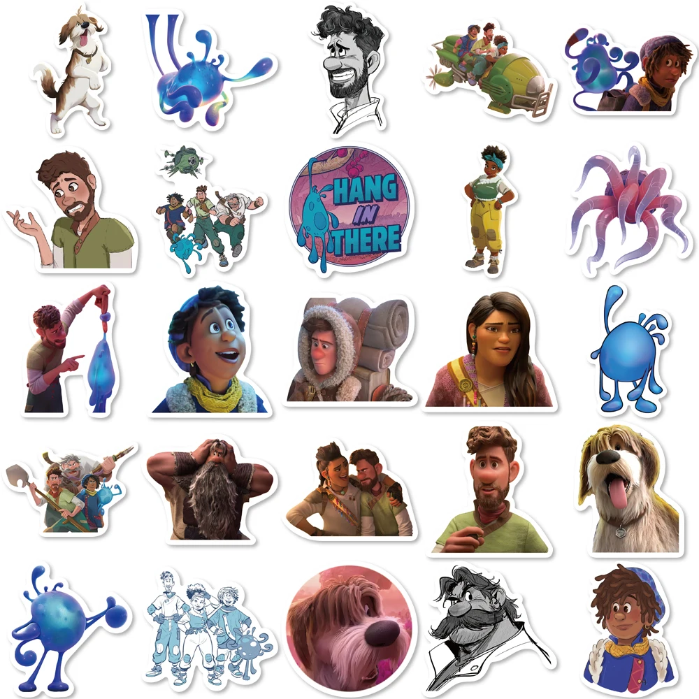 10/30/50pcs Disney Movie Zombies 3 Stickers Skateboard Laptop Phone Car  Bike Motorcycle Luggage Cool