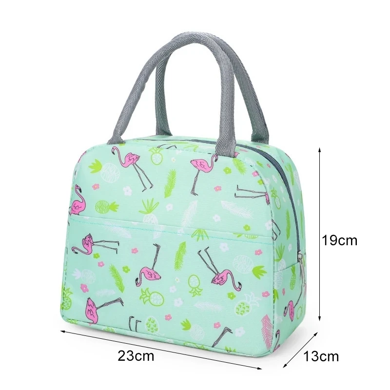Portable Insulated Lunch Bag Office Reusable Lunch Bags For Women Men Waterproof Cooler Lunchbox Durable Thermal Insulation Bag