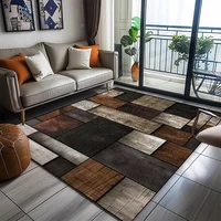 Modern Geometric Carpet Living Room Abstract Decoration Home Sofa Washable Big Size Rugs Bedroom Cloakroom Non-slip Floor Mats 2