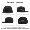 Custom Logo Snapback Cap Team Embroidery Monogram Baseball Hat Personalized Men Women Gorras Planas Hip Hop Bone Aba Reta 3