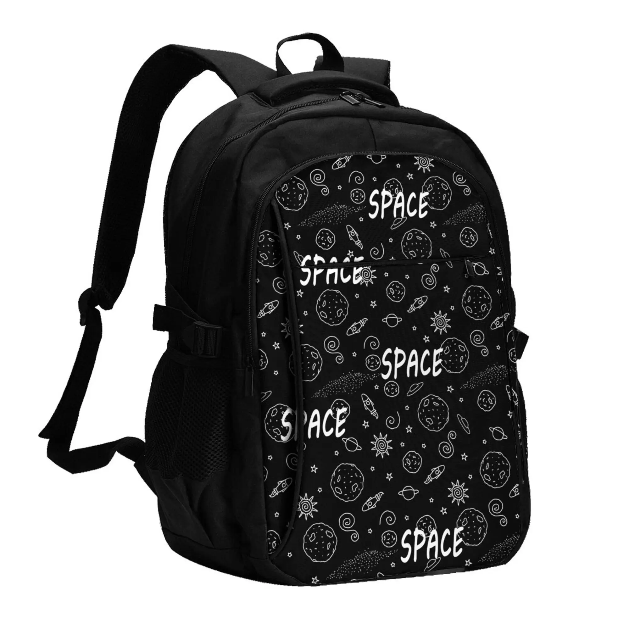

Space Large Capacity School Backpack Notebook Fashion Waterproof Adjustable Travel Sports Backpack