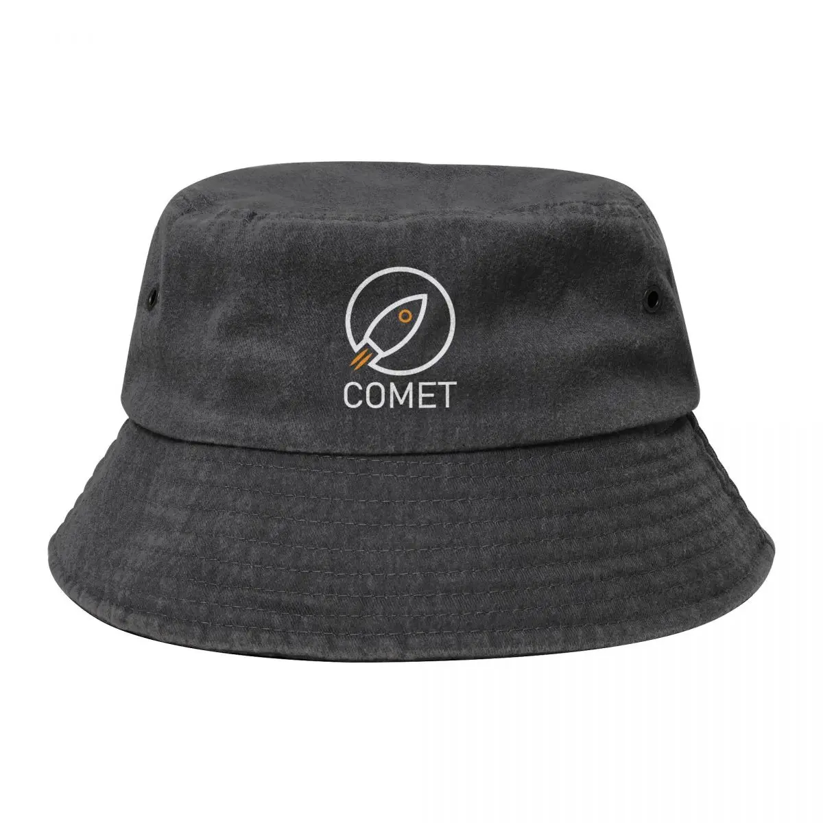 

Comet Spaceship Cowboy Denim Fisherman Hat With Printing