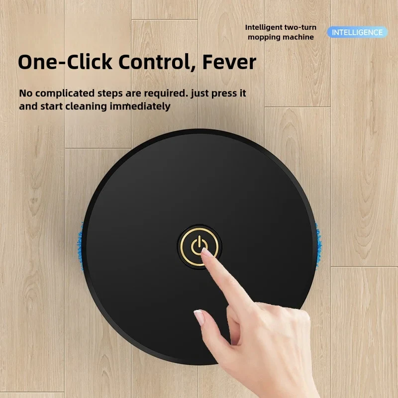 4000Pa Smart Sweeping Robot Double-turn Silent Vacuum Cleaner Sweep Mop Brush 3-in-1 Multi-function Home Cleaning Machine 3