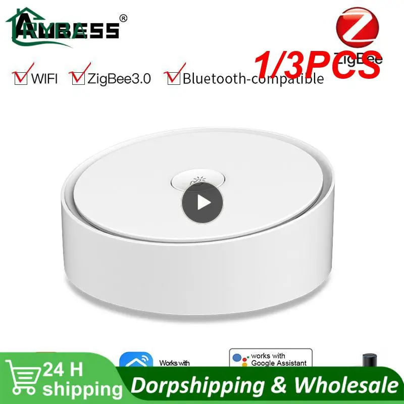 

Хаб для шлюза Tuya /WiFi/BLE, хаб с дистанционным управлением для умного дома, работает с приложением Smart Life Alexa, 1/3 шт.