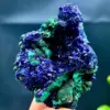 Natural Azurite Malachite Crystal Cluster Geode Rough Rare Mineral Specime 2