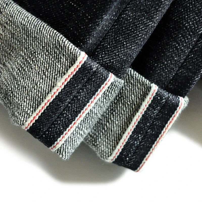 SAUCE ORIGIN Mens Jeans 925 Real Silver Buttons Jeans JAPAN BLUE Top Selvedge Denim Tapered Legsl  Handmade 16 Oz 4