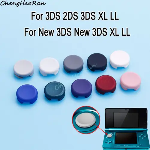 1 Piece Analog Joystick Rocker Cap For 3DS XL LL Thumb Stick Grip Cover For New 2DS 3DS LL XL Circle Button Replace Repair Parts - Image 2