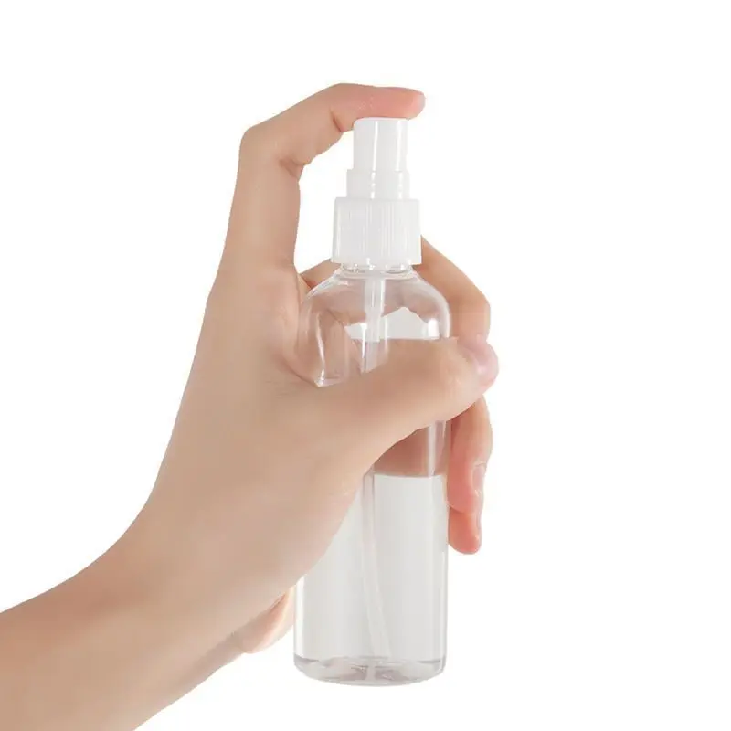 

5Pcs 100 ml Plastic Refillable Pump Bottle with Lotion Pump Dispenser For Lotions Shampoo Travel Bottles Makeup Cosmetics