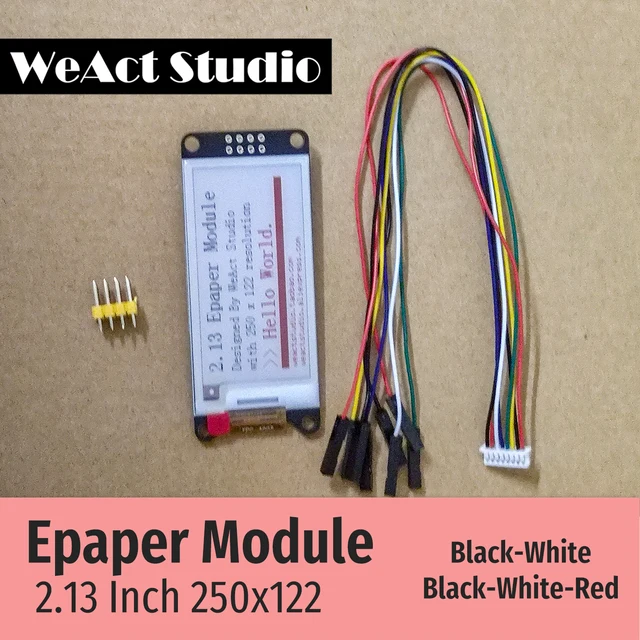 WeAct 전자 종이 모듈: 디지털 기기의 미래를 위한 혁신적인 디스플레이 기술