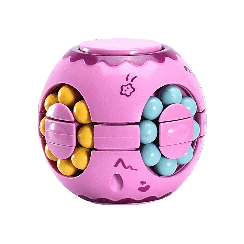 

Speed Cube Magic Fidget Toy Finger Magic Bean Burger Intelligence Gyro Infinity Cube Fingertip Rotating Cube Puzzle Funny Toys