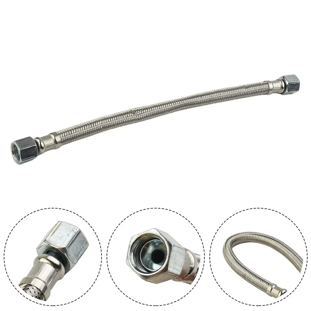 CCLIFE 1/4 Tubo d'aria a molla 10m PU Tubo d'aria a spirale Tubo flessibile pneumatico per linea d'aria o trasferimento di fluidi, con limitatore di curvatura Attacco rapido e spina
