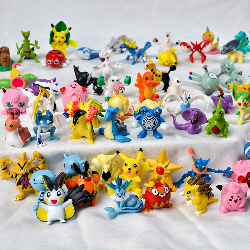 Lot de Figurines Pokemon et Style Anime, Achat en Gros, Poupées Pikachu,  Kawaii, Jouets, Cadeau d'Anniversaire pour Enfants, Sac-cadeau, Styles  Différents, 144 Pièces - AliExpress