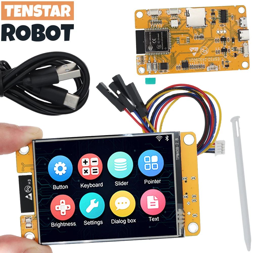Placa-de-desenvolvimento-ESP32-Arduino-LVGL-2-8-Smart-Display-Screen-2 ...