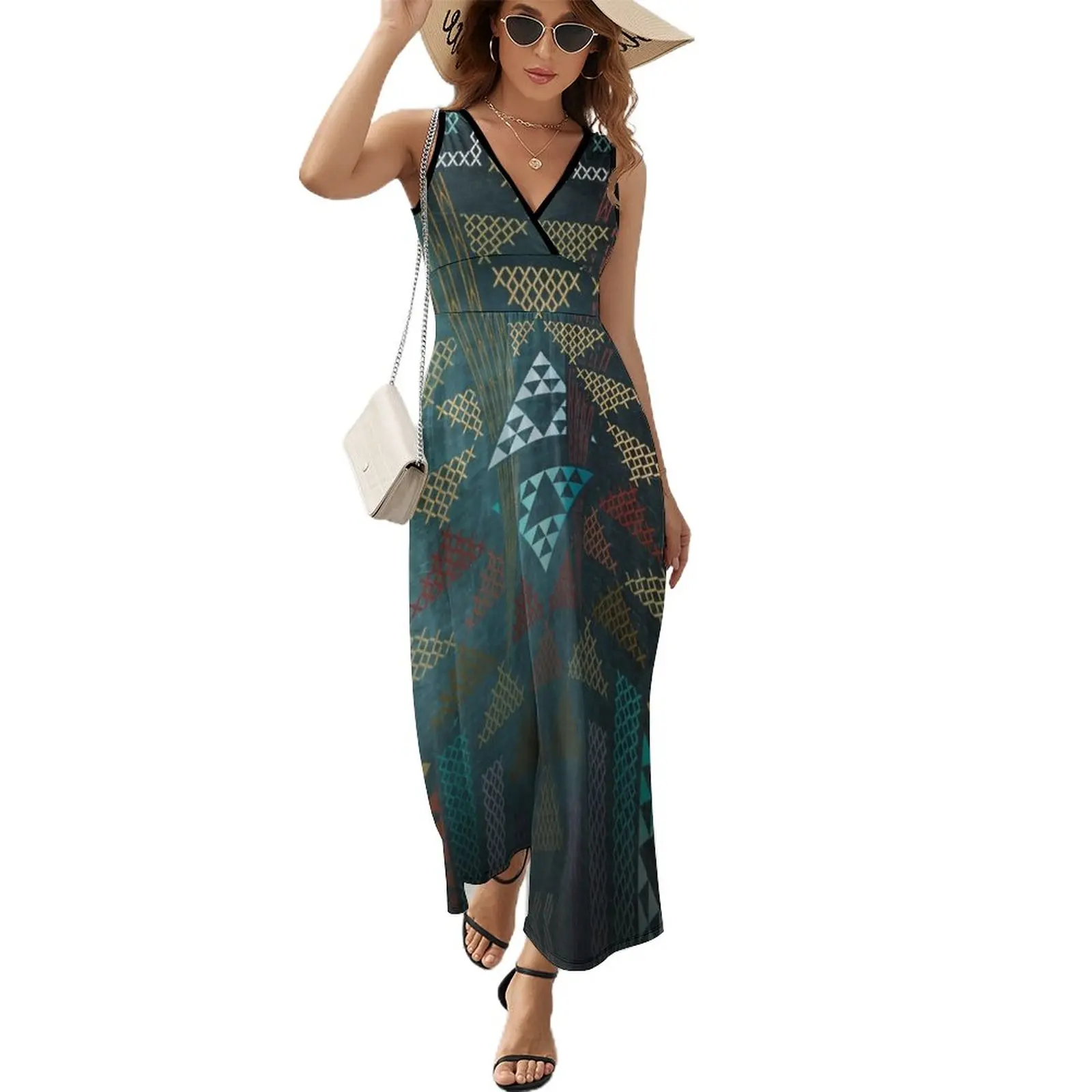 

Aitanga - Lineage Sleeveless Dress african dresses for woman Elegant gowns