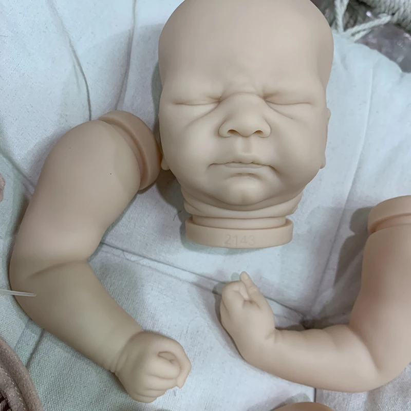 17Inch Reborn Doll Kit Kovu Premie Size Slapen Baby Unifinished Blank Pop Onderdelen Reborn Baby Doll Bebes