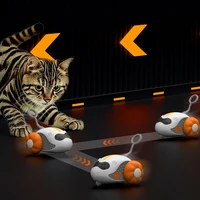 Cat Toy Ball Automatic Rolling Smart Cat Toy Car Interactive Car Remote Control Electric Car Indoor Pet Kitten Supplies 2