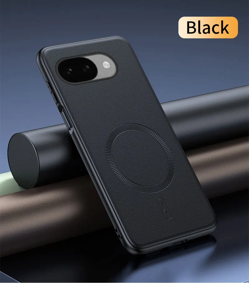 Für Google Pixel 10A Fall Magnetische Leder Schild Abdeckung Für Google Pixel 10A Anti-Fingerprint Nicht-Slip PC + TPU – Detail 16