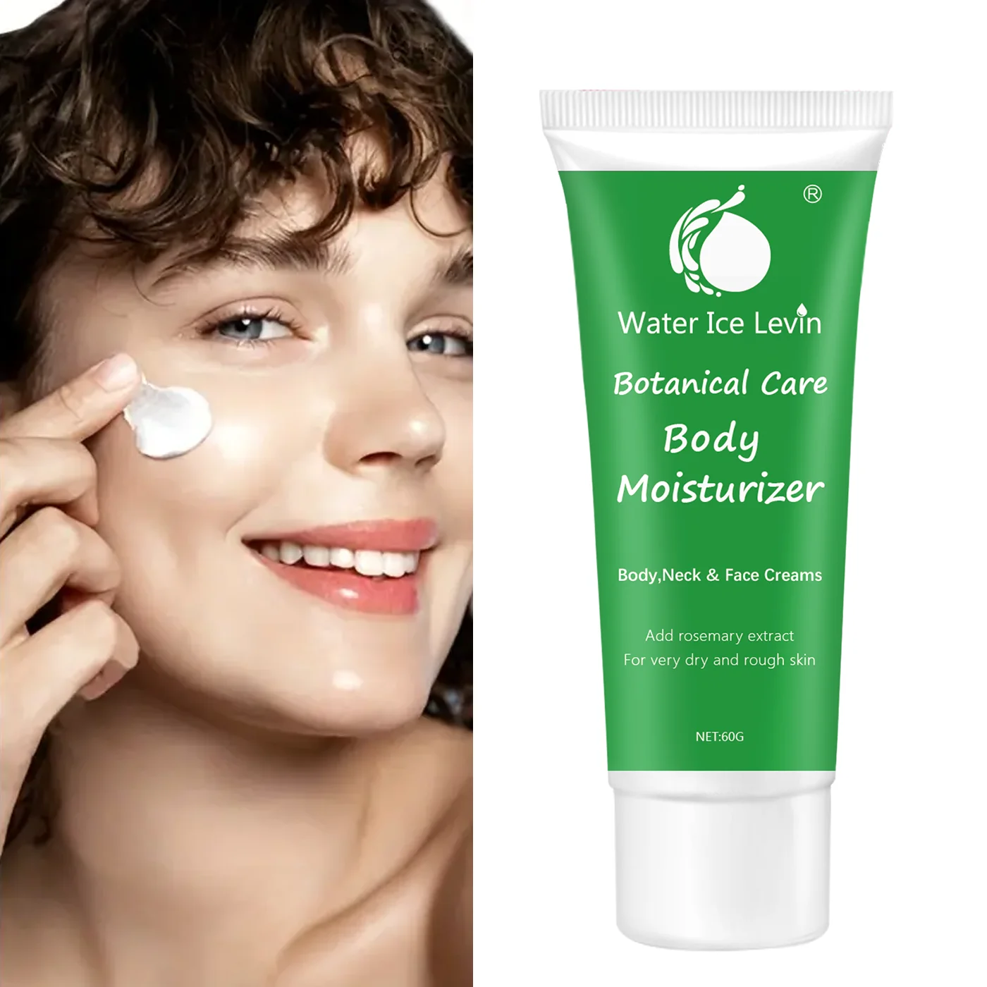 Botanical Care Body Moisturiser for Body, Neck and Face Cream with Rosemary Extract is suitable for very dry and rough skin. 3